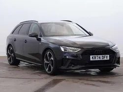 Black Used 2024 Audi A4 Black Edition Estate | £35,995