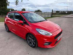 Red Used 2018 Ford Fiesta ST-Line Hatchback | £5,789 (Fair price)