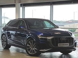 Blue Used 2022 Audi Q8 S-Line SUV | £41,998 (Good price)