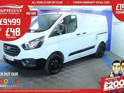 White Used 2019 Ford Transit Custom Van | £9,499 (Good price)