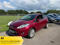 Red Used 2010 Ford Fiesta Titanium Hatchback | £4,295 (Fair price)
