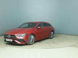 Red Used 2023 Mercedes CLA180 Shooting Brake AMG line Estate | £24,999