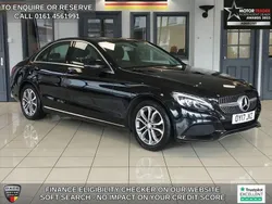 Black Used 2017 Mercedes C200 Sedan | £8,170 (Fair price)