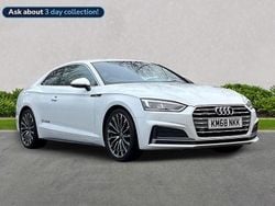 White Used 2018 Audi A5 S-Line Coupe | £14,499 (Fair price)