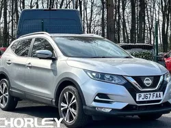Silver Used 2017 Nissan Qashqai N-Connecta SUV | £14,455 (Fair price)