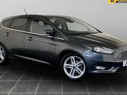 Grey Used 2017 Ford Focus Titanium Hatchback | £7,195 (Good price)