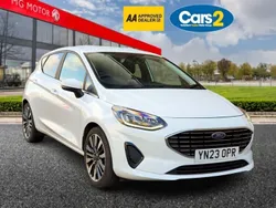 White Used 2023 Ford Fiesta Titanium X Hatchback | £14,690 (Fair price)