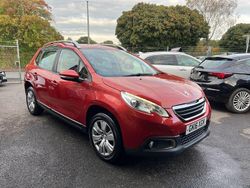 Red Used 2016 Peugeot 2008 Active SUV | £4,195 (Fair price)