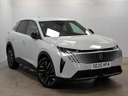 White New 2025 Peugeot 3008 Allure SUV | £30,998 (Fair price)
