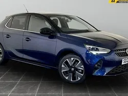 Blue Used 2021 Vauxhall Corsa-e Elite Hatchback | £9,895 (Fair price)