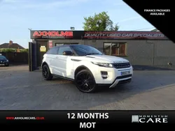 White Used 2013 Land Rover Range Rover evoque Dynamic Coupe | £11,495 (Fair price)