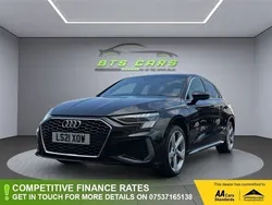 Black Used 2021 Audi A3 Sportback S-Line Hatchback | £21,942 (A bit pricey)