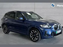 Phytonic blue metallic paint Used 2022 BMW iX3 M Sport SUV | £27,789 (Good price)