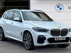 White Used 2019 BMW X5 M Sport SUV | £36,709 (Fair price)