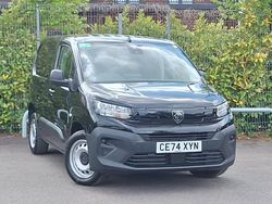 Black Used 2024 Peugeot Partner Van | £13,998 (Fair price)