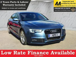 Blue Used 2014 Audi A5 Sportback S-Line Hatchback | £8,995 (Fair price)