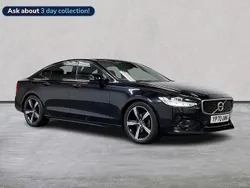 Black Used 2020 Volvo S90 R-Design Sedan | £19,183 (Fair price)