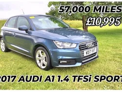 Used 2017 Audi A1 Sportback Sport Hatchback | £10,995 (A bit pricey)