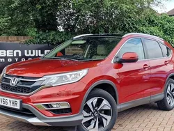 Red Used 2016 Honda CR-V EX SUV | £12,790 (Fair price)
