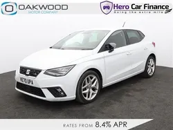 White Used 2021 Seat Ibiza FR Hatchback | £14,200 (Fair price)