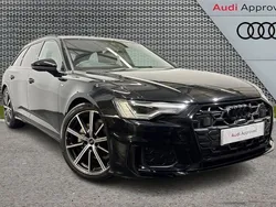 Black Used 2025 Audi A6 Black Edition Estate | £43,800 (Expensive)