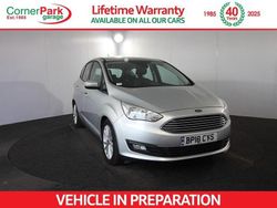 Silver Used 2018 Ford C-MAX Titanium MPV | £7,699 (Fair price)