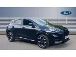 Black Used 2022 Ford Puma ST-Line X SUV | £15,145 (Fair price)