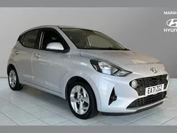 Silver Used 2021 Hyundai i10 SE Hatchback | £12,100 (Fair price)