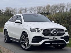 White Used 2022 Mercedes GLE350 AMG line Coupe | £49,950 (Good price)