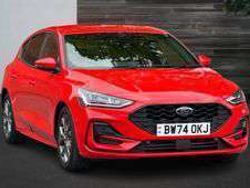 Red Used 2025 Ford Focus ST-Line Hatchback | £19,998 (Fair price)