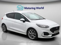White Used 2022 Ford Fiesta ST-Line Hatchback | £12,600 (Fair price)