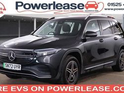 Black Used 2022 Mercedes EQB350 AMG line SUV | £22,989 (Good price)