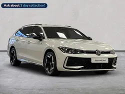 White Used 2025 VW Passat R-line Estate | £36,499