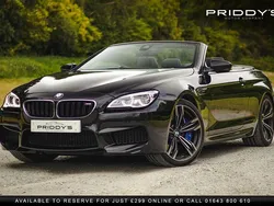 Black Used 2015 BMW M6 Cabriolet Comfort Edition Cabriolet | £24,470