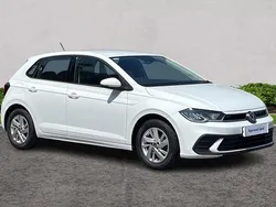 White Used 2021 VW Polo Life Hatchback | £14,490 (Fair price)