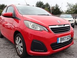 Red Used 2017 Peugeot 108 Active Hatchback | £6,495 (Fair price)