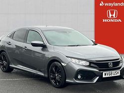 Grey Used 2018 Honda Civic SR Hatchback | £9,999 (Fair price)