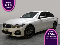 White Used 2020 BMW 330e M Sport Sedan | £19,882 (Fair price)