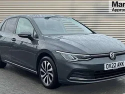 Dolphin grey metallic Used 2022 VW Golf VIII Active Hatchback | £18,233 (Fair price)