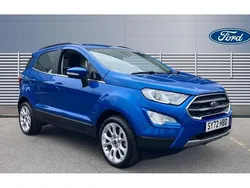 Blue Used 2022 Ford Ecosport Titanium SUV | £13,688 (Fair price)