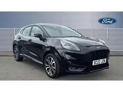 Black Used 2022 Ford Puma ST-Line SUV | £15,878 (Fair price)