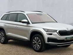 Brilliant silver metallic Used 2022 Skoda Kodiaq SE Drive SUV | £24,450 (Fair price)