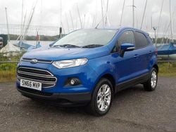 Blue Used 2016 Ford Ecosport Zetec SUV | £5,795 (Fair price)