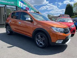 Orange Used 2018 Dacia Sandero Stepway Hatchback | £8,999 (A bit pricey)