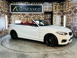 White Used 2015 BMW 218 M Sport Cabriolet | £9,495 (Fair price)