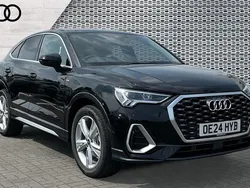 Black Used 2024 Audi Q3 Sportback S-Line SUV | £35,860 (A bit pricey)