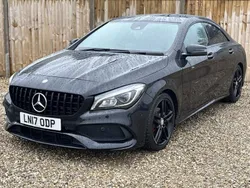 Black Used 2017 Mercedes CLA200 AMG line Sedan | £14,800 (A bit pricey)
