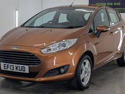 Yellow Used 2013 Ford Fiesta Zetec Hatchback | £4,450 (Fair price)