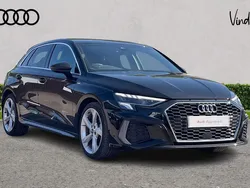 Black Used 2022 Audi A3 S-Line Hatchback | £24,700 (Fair price)