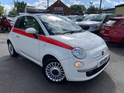 White Used 2011 Fiat 500 Lounge Hatchback | £3,495 (Fair price)